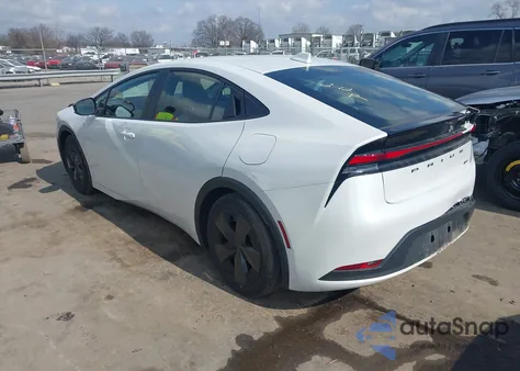 2025 Toyota Prius Le z USA, uszkodzony, nr VIN JTDACAAU5S3052731